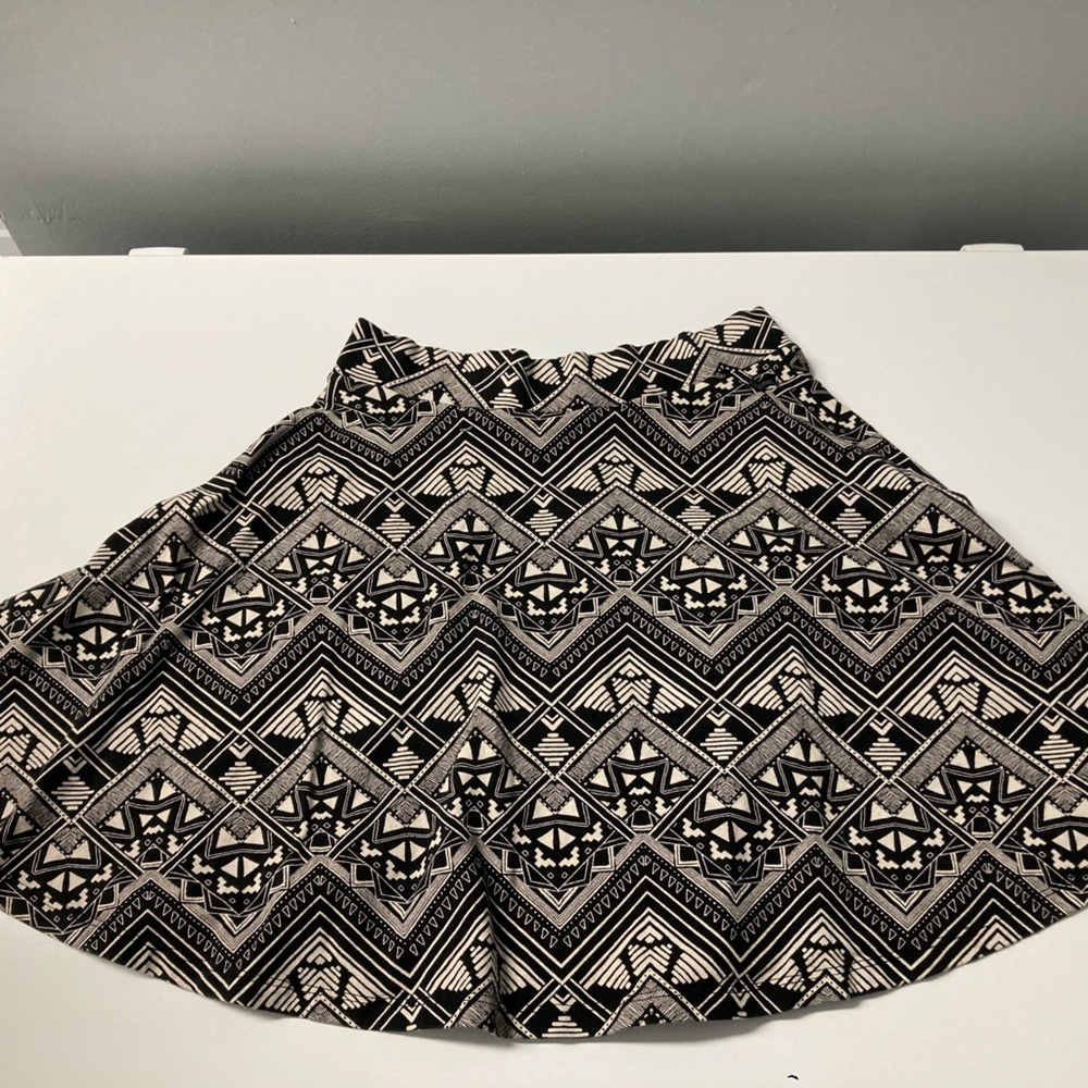 PINK tribal skater skirt size small